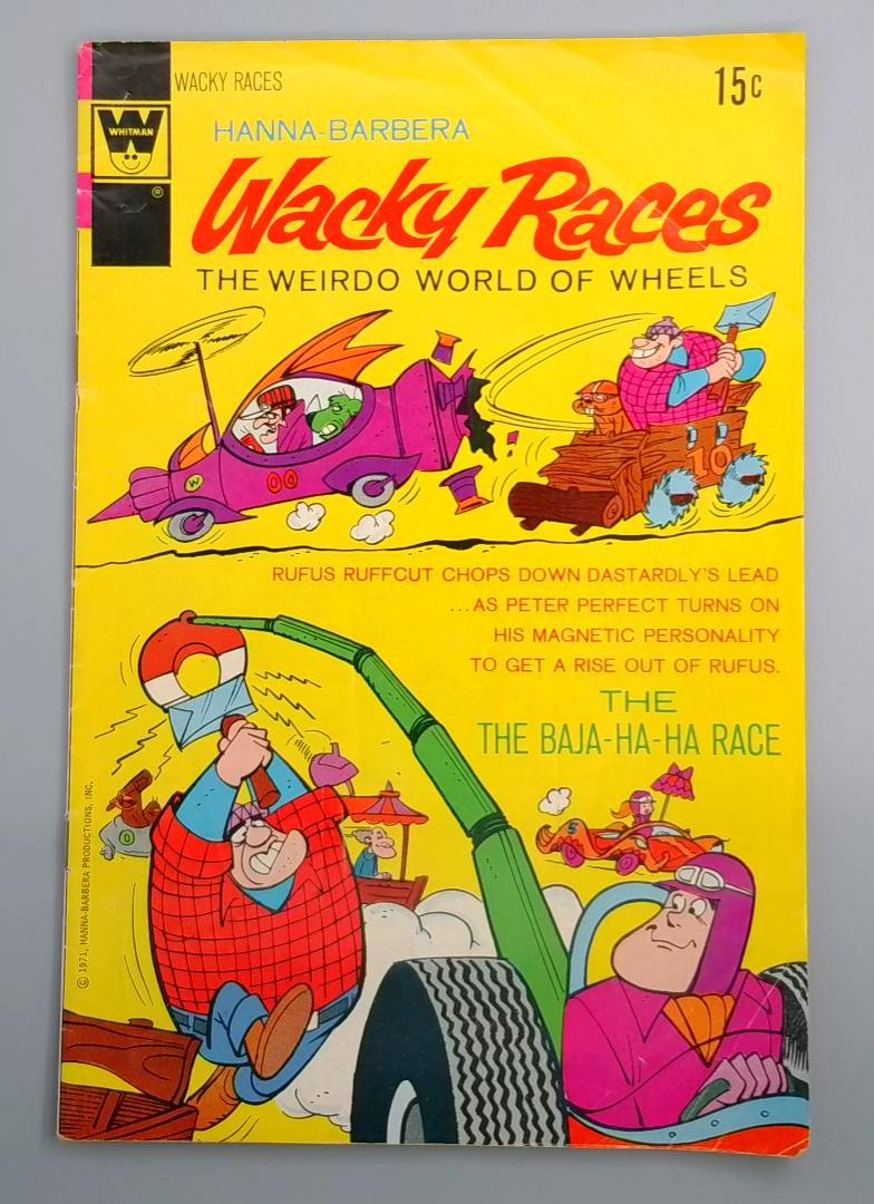 Wacky Races #6, VG/FnWhitman, 1972