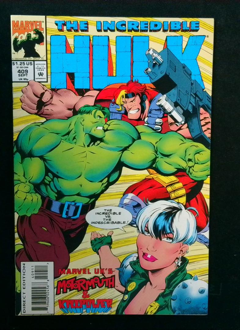 Incredible Hulk #409, NM Thunderbolts, Marvel, 1993