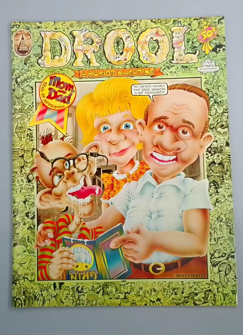 Drool #1, VF- Cloud Comix, 1972