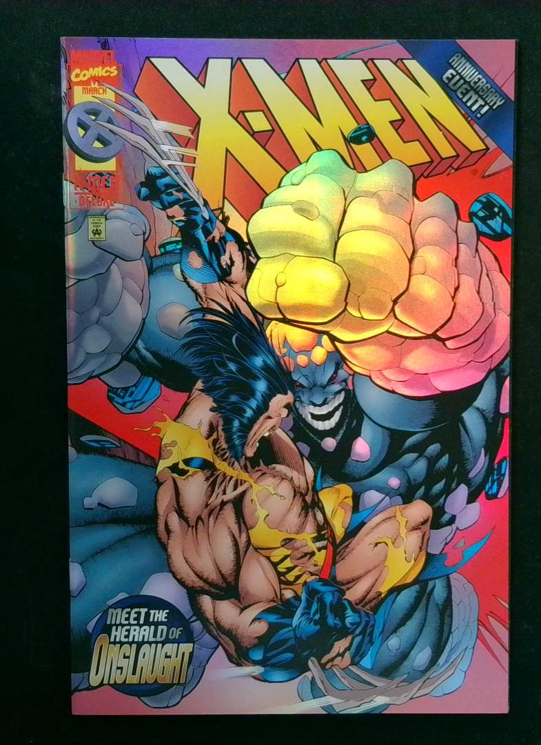 X-Men #50, NM Foil Variant Cvr Wraparound, Marvel, 1996