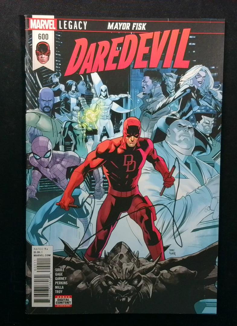 Daredevil #600, NM Marvel, 2018