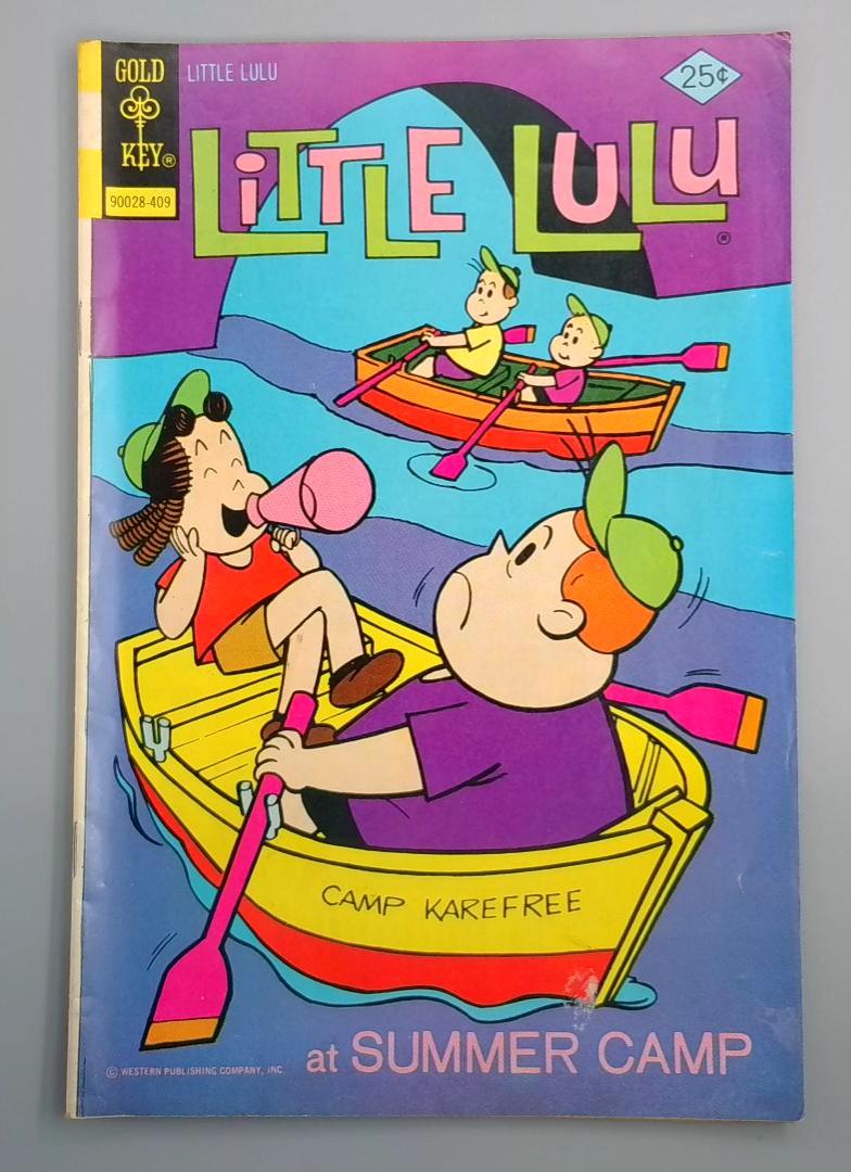 Little Lulu #221, VG+ Gold Key Comics, 1974