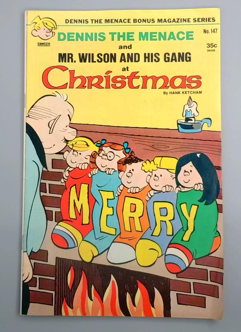Dennis the Menace Bonus at Christmas #147, FN- Fawcett 1975