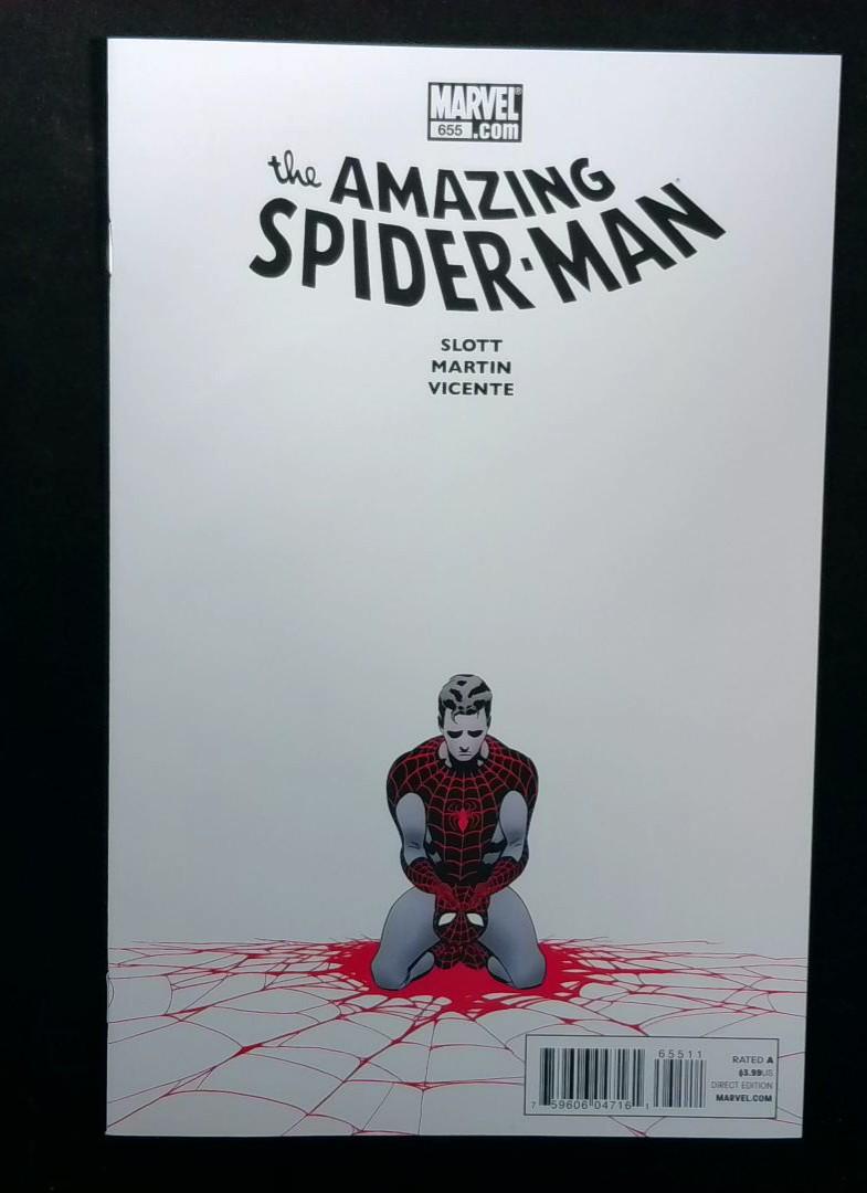 Amazing Spider-Man #655, NM Marvel, 2011