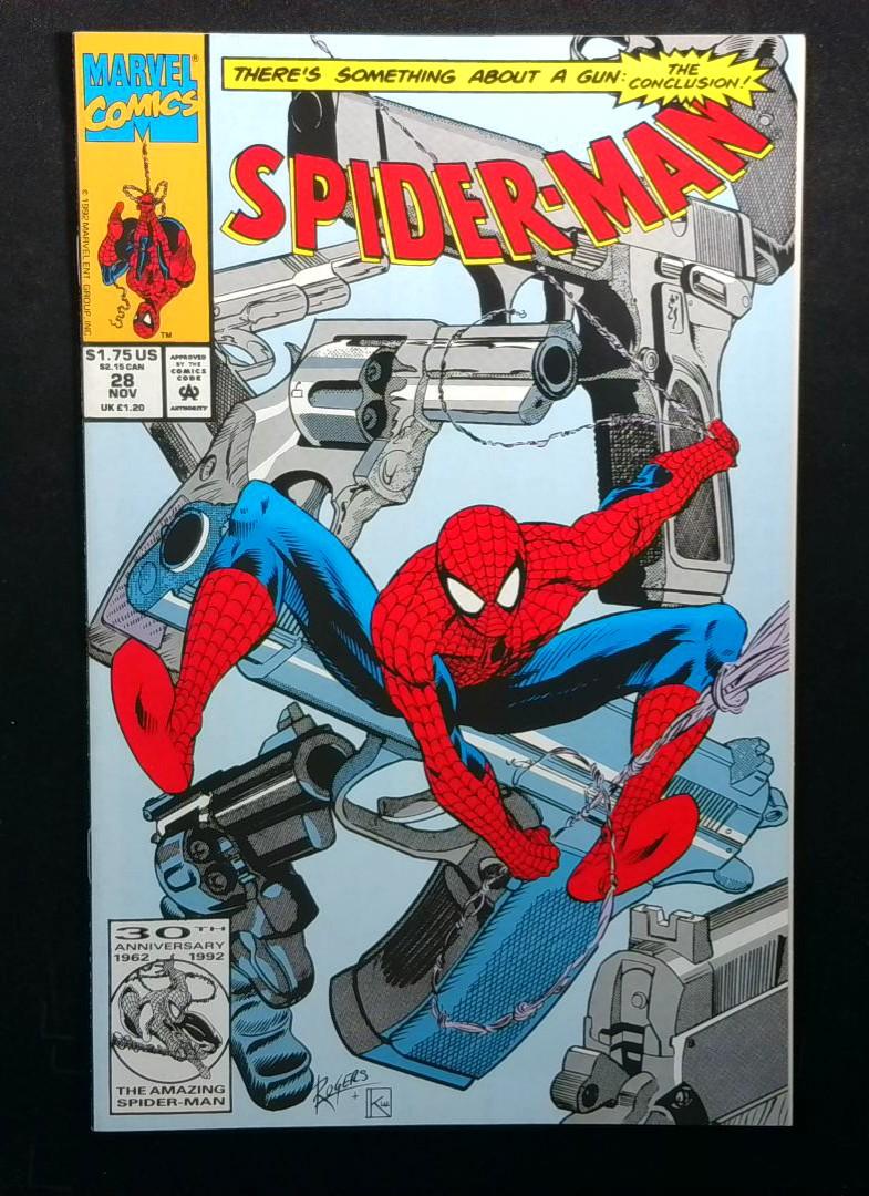 Spider-Man #28, VF+ Marvel, 1992