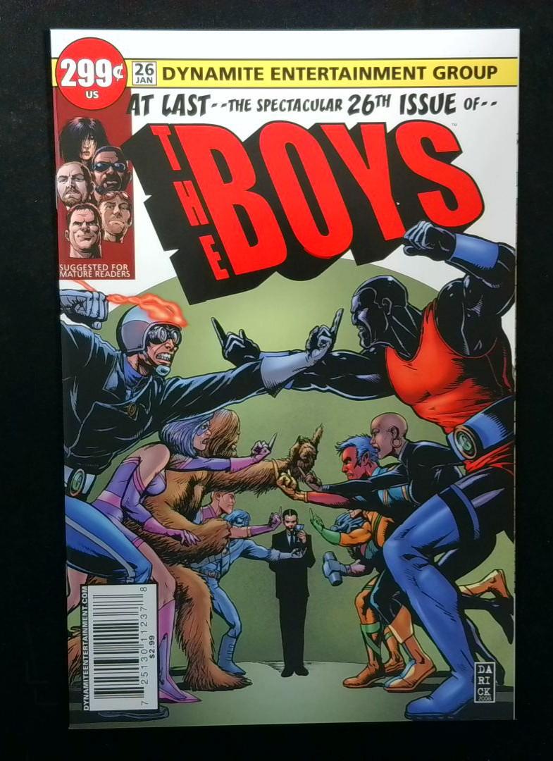 Boys #26, NM UXM #100 Homage, Dynamite Entertainment, 2008