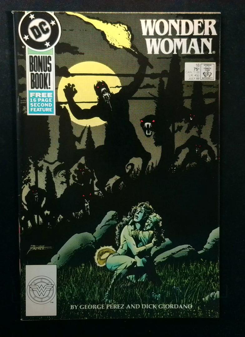 Wonder Woman #18, VF+ 1st Circe Cameo, DC, 1988