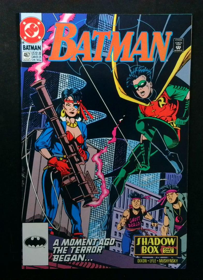 Batman #467, VF+ DC, 1991