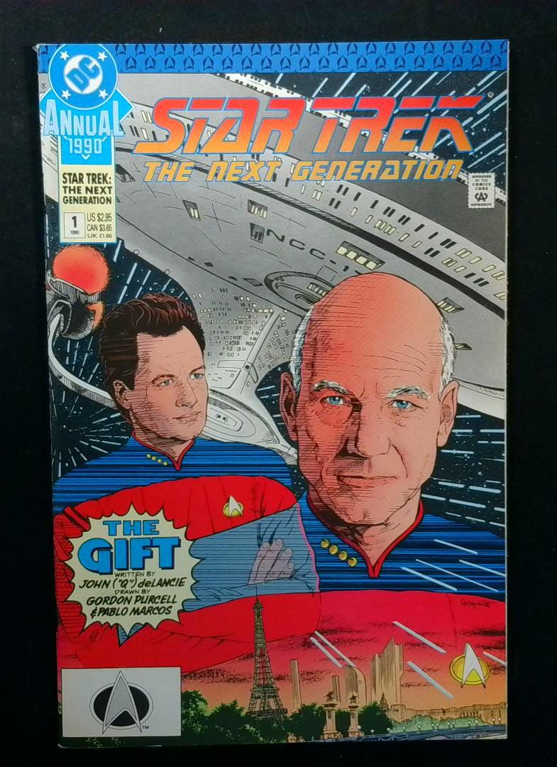 Star Trek The Next Generation Annual #1, NM DC, 1990