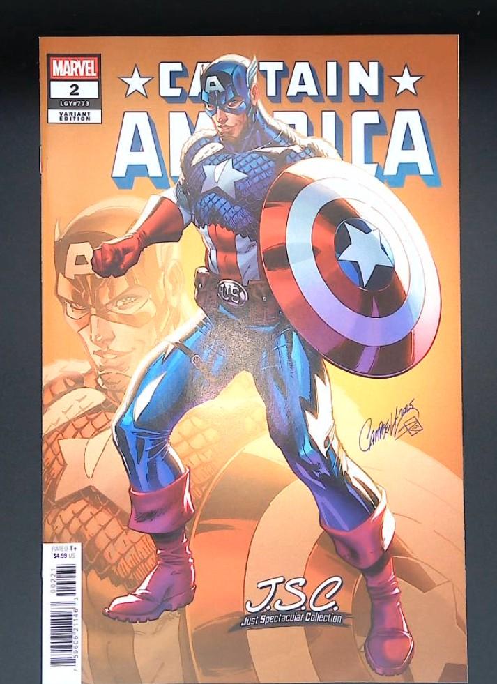 Captain America #2, Variant Cvr Campbell, Marvel, 2016