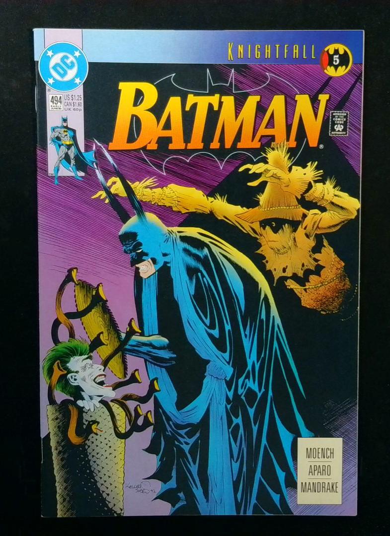 Batman #494, VF/NM Knightfall, DC, 1993