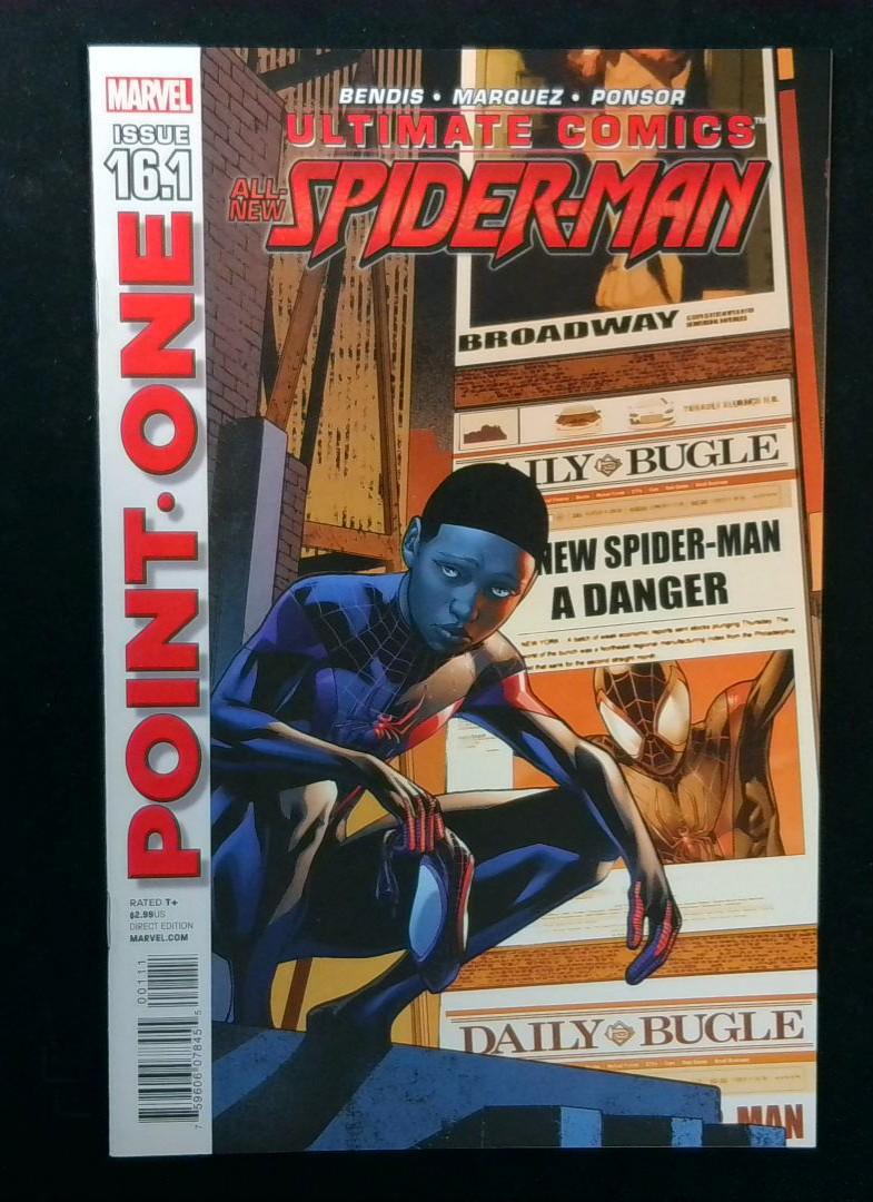 Ultimate Comics Spider-Man #16.1, NM Miles Morales Marvel