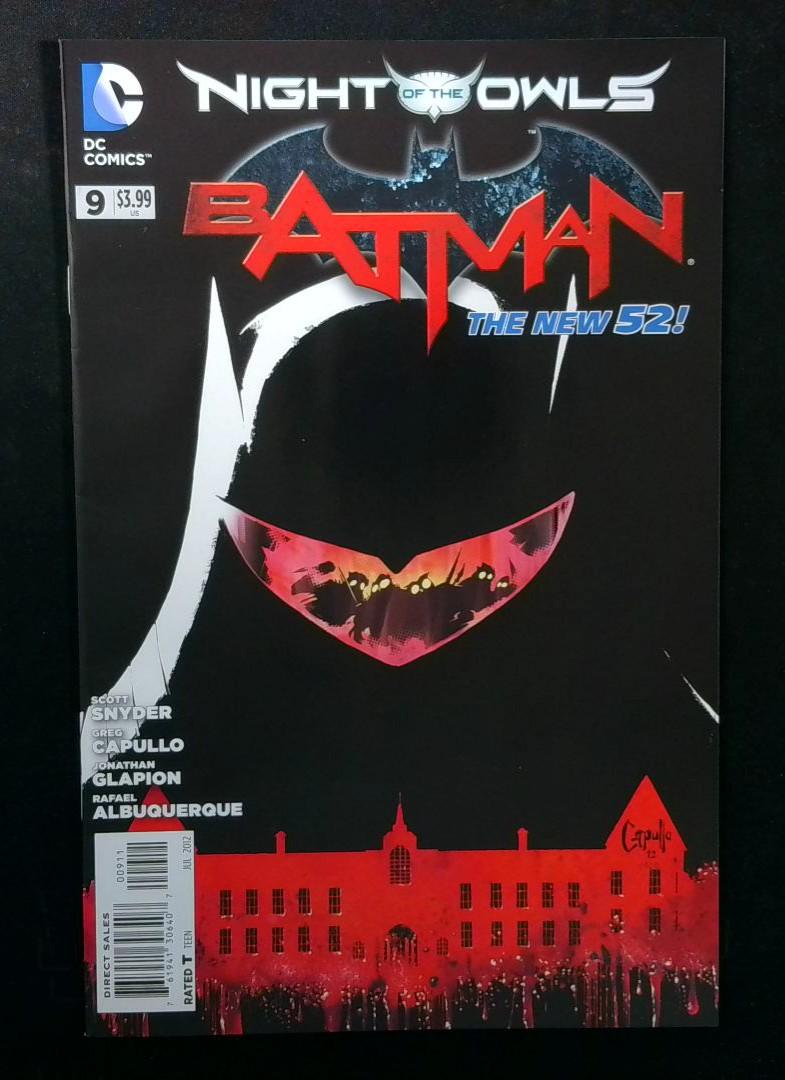Batman #9, VF+ Court of Owls DC Comics, 2012