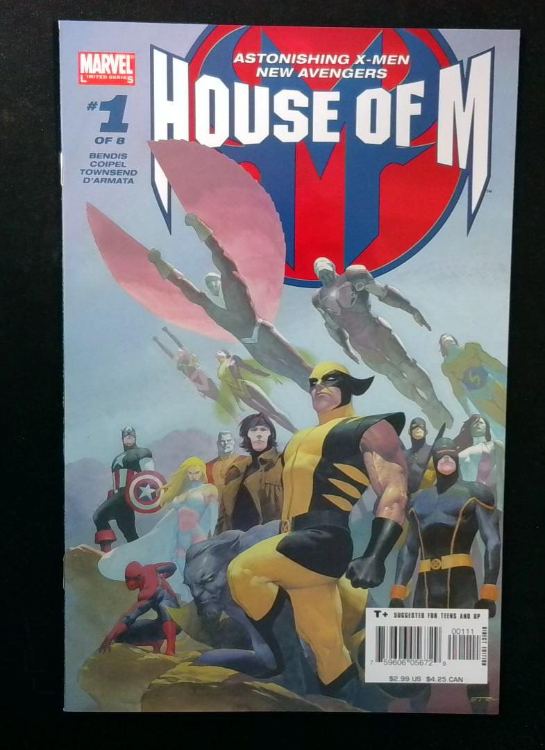 House of M #1, VF/NM Marvel, 2005