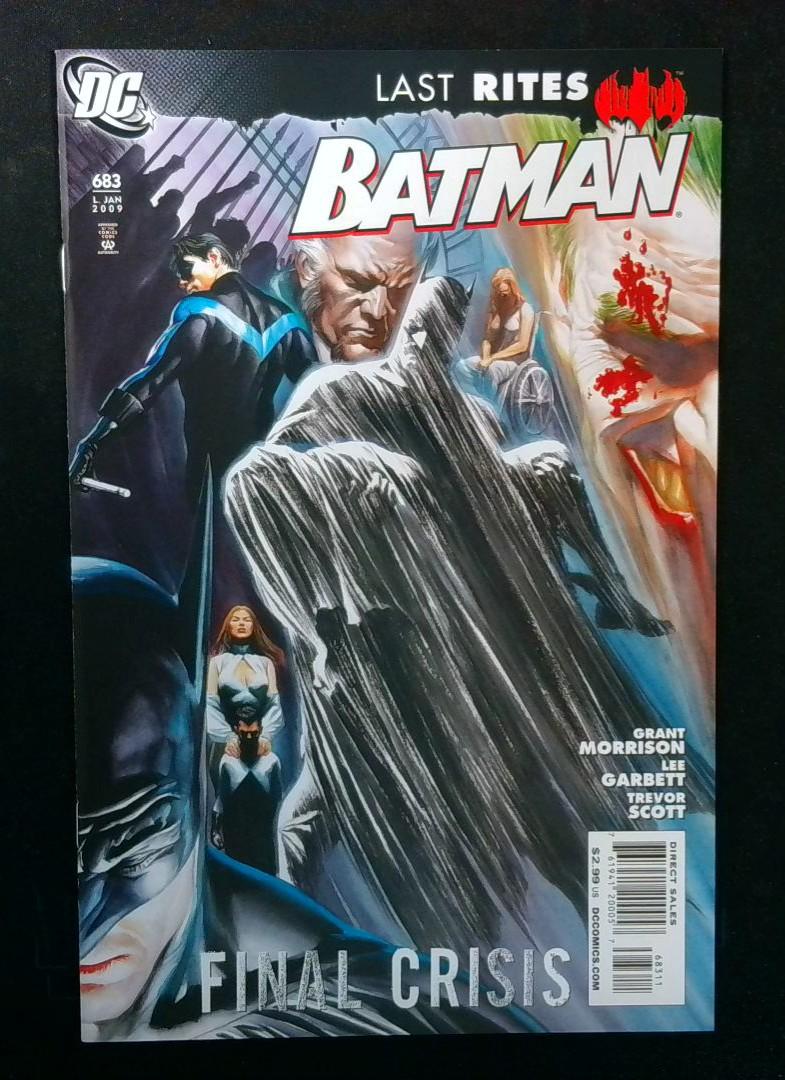 Batman #683, NM Alex Ross. DC, 2009