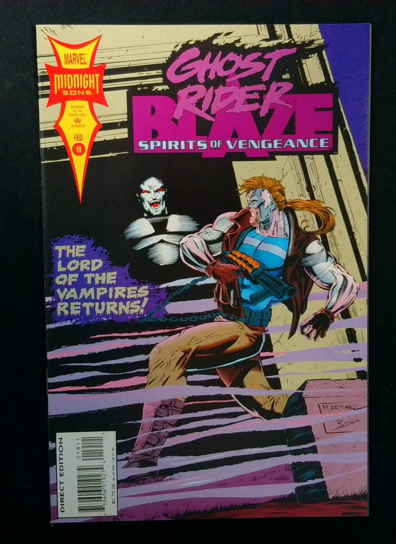 Ghost Rider Blaze Spirits of Vengeance #19, NM Marvel, 1993