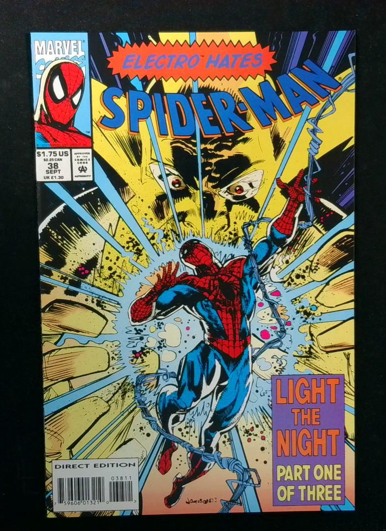 Spider-Man #38, NM Elektro, Marvel, 1993