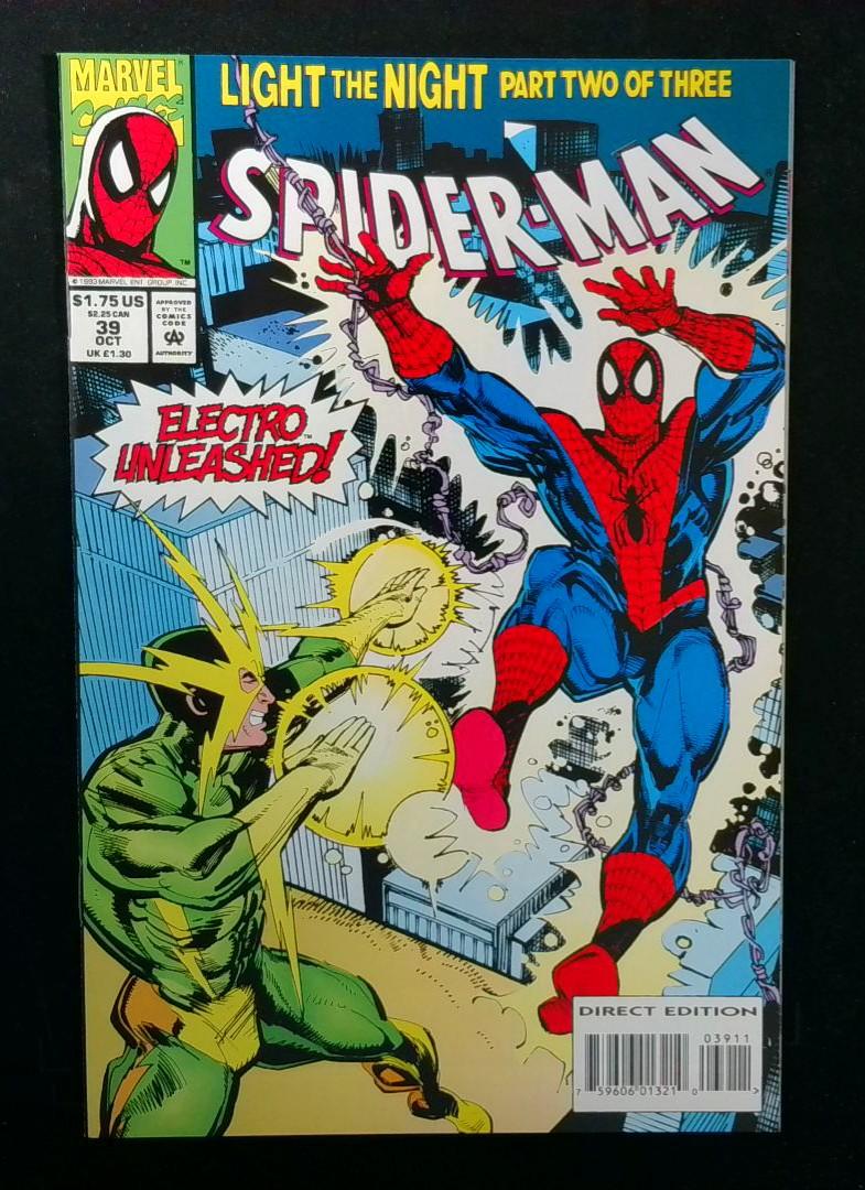 Spider-Man #39, NM Elektro Marvel Comics, 1993