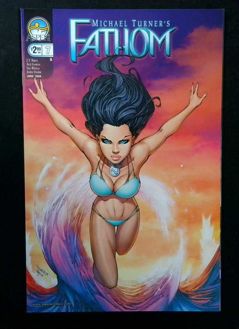 Fathom #7, NM Bikini cover, Aspen, 2009