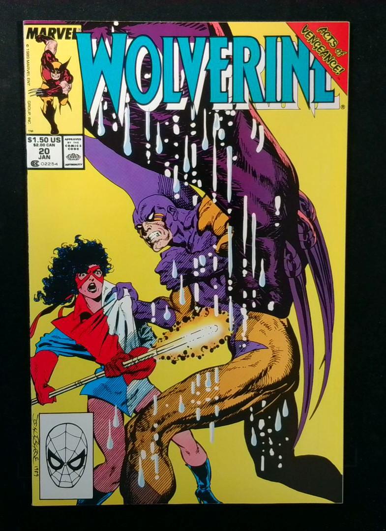 Wolverine #20, VF?NM John Byrne Marvel, 1990