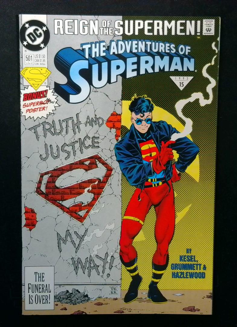 Adventures of Superman #501, DC, 1993
