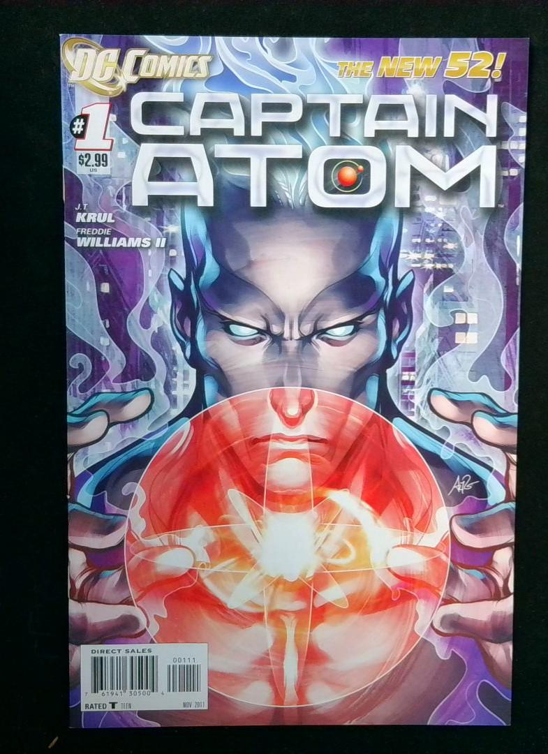 Captain Atom #1, VF New 52 DC Comics, 2011