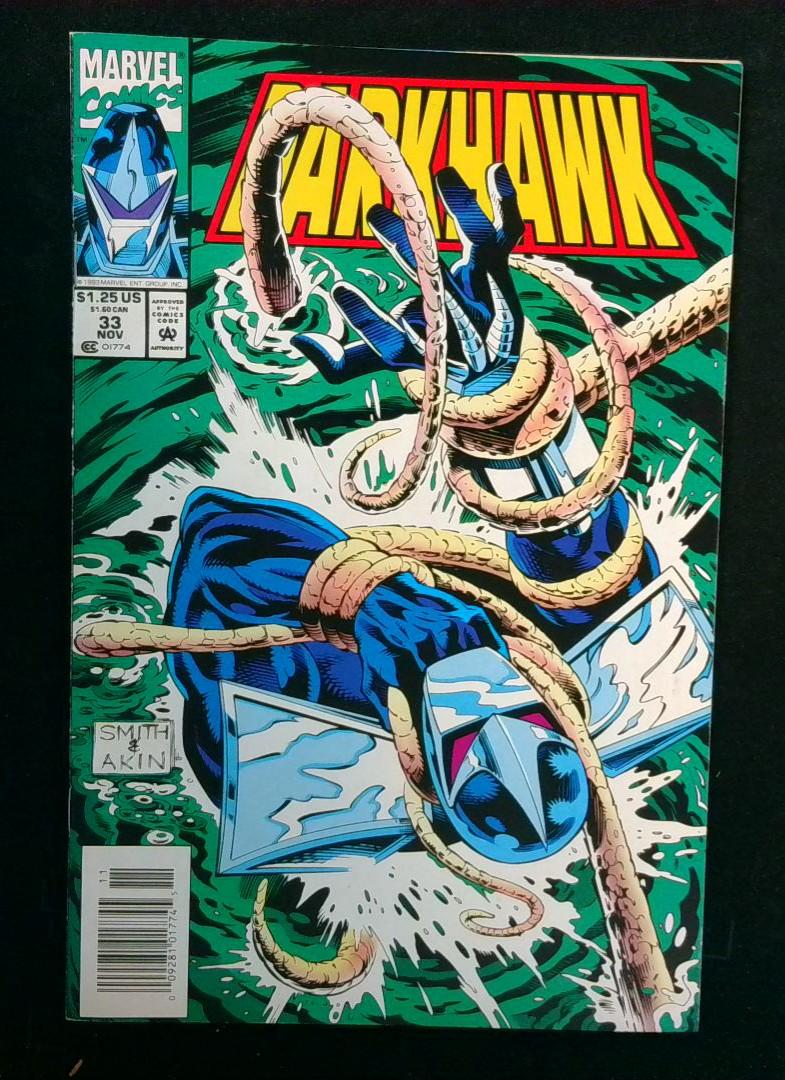 Darkhawk #33, Newsstand, Marvel, 1993