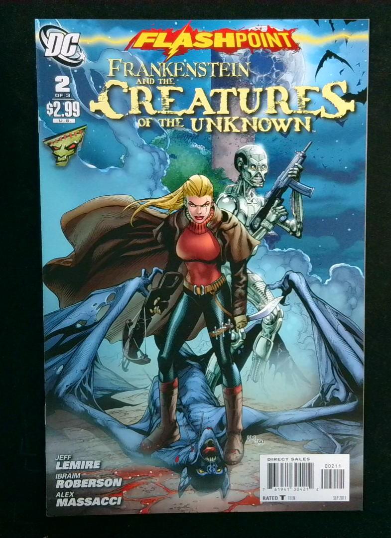 Frankenstein and the Creatures of the Unknown #2, NM DC, 2011