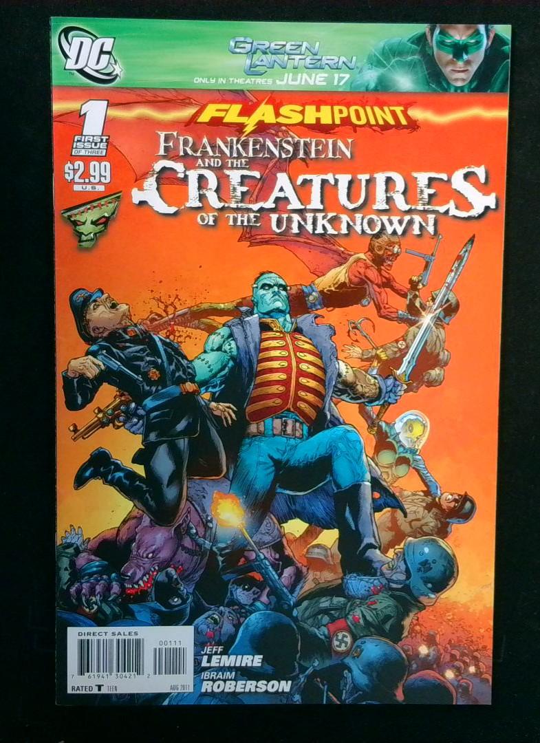 Frankenstein and the Creatures of the Unknown #1, DC, 2011