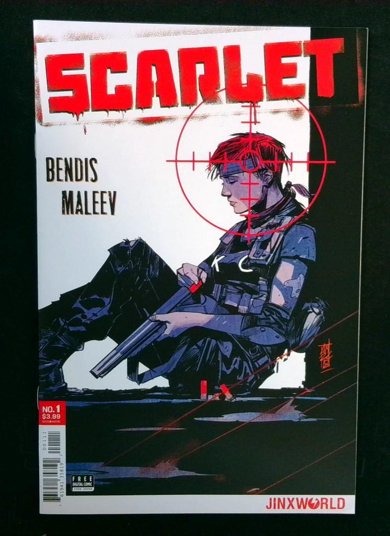 Scarlet #1, NM Jinxworld 2018