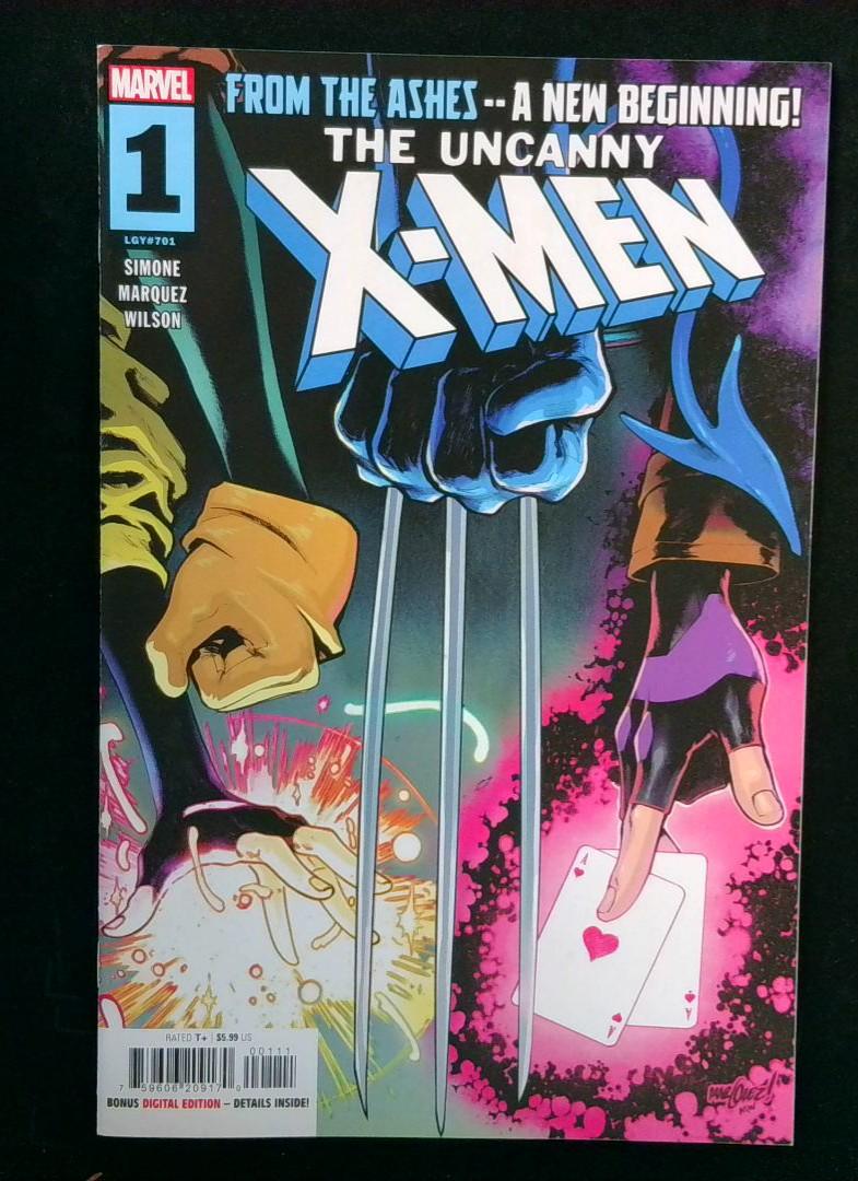 Uncanny X-Men #1, NM Marvel, 2024