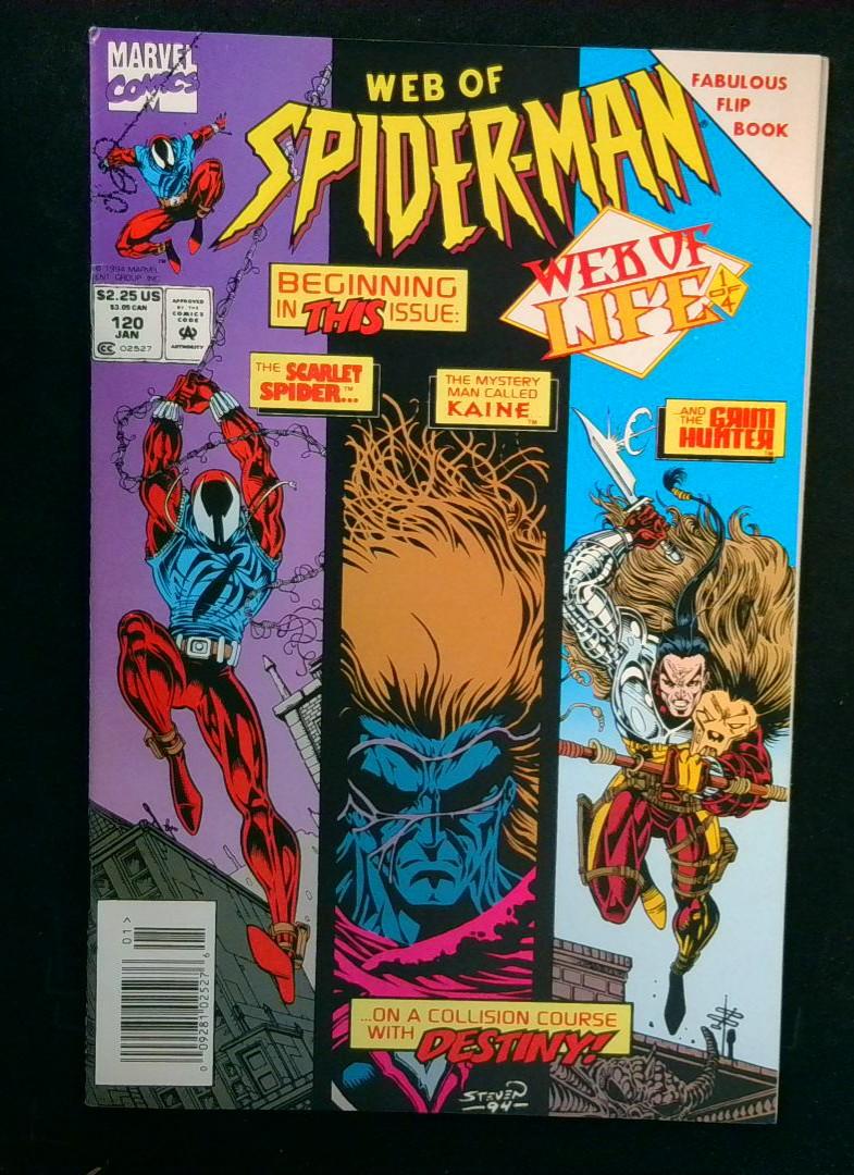 Web of Spider-Man #120,  Marvel Comics, 1994