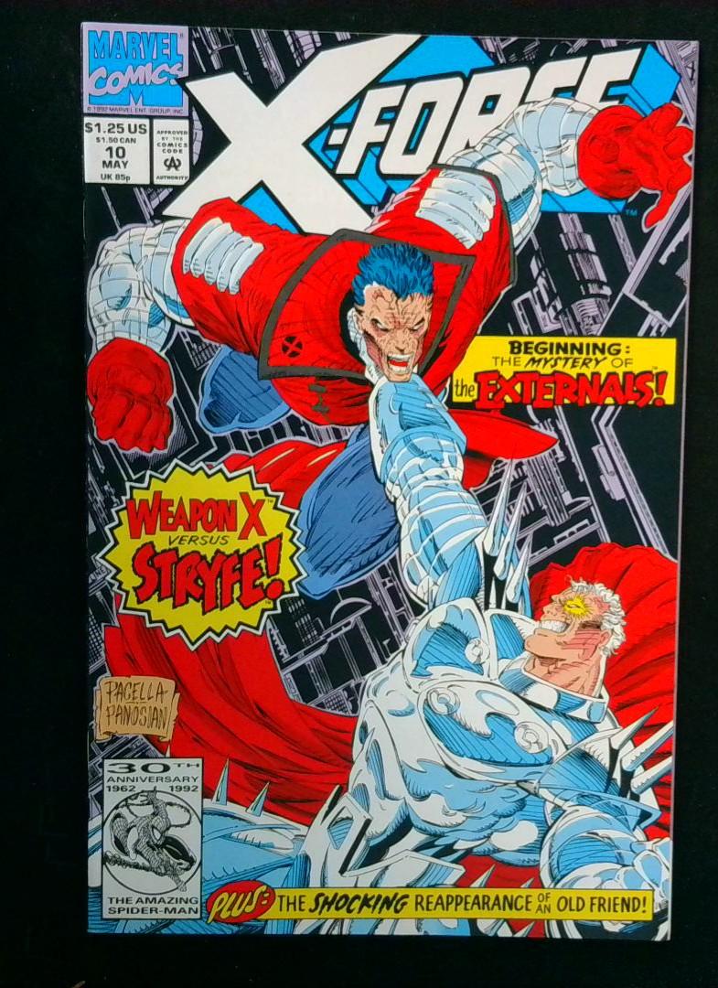X-Force #10, NM Rob Liefeld, Marvel, 1992