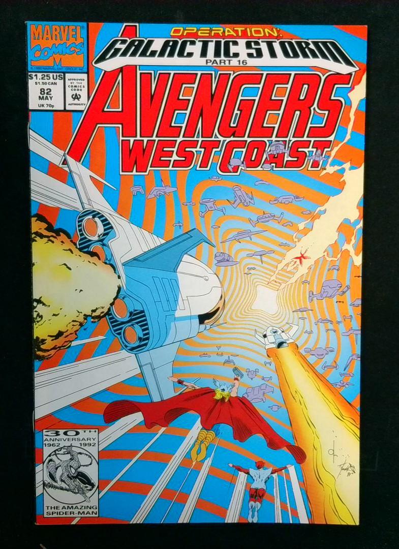 Avengers West Coast #82, NM- Marvel, 1992