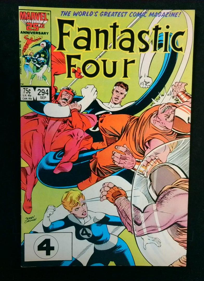 Fantastic Four #294, Marvel, 1986