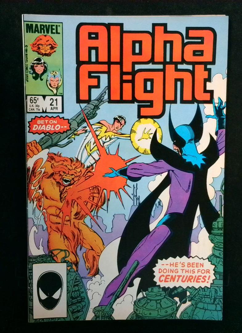 Alpha Flight #21, Marvel, 1985