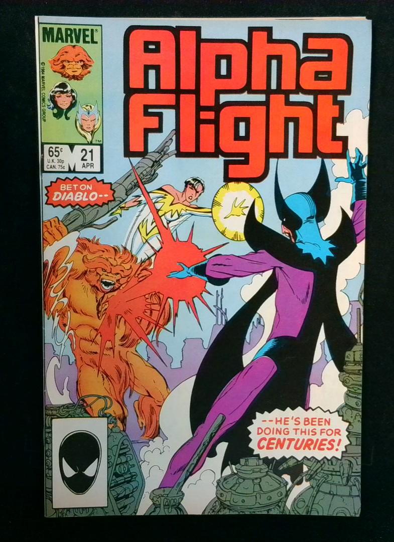 Alpha Flight #21, Marvel, 1985