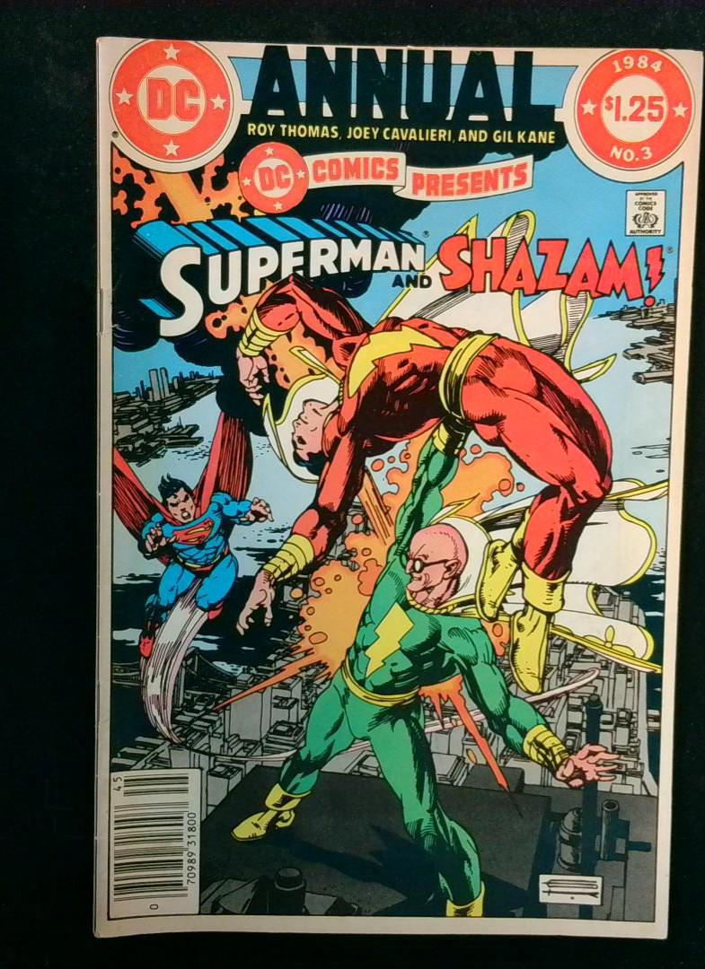DC Comics Presents Annual #3, Shazam, DC Comics, 1984