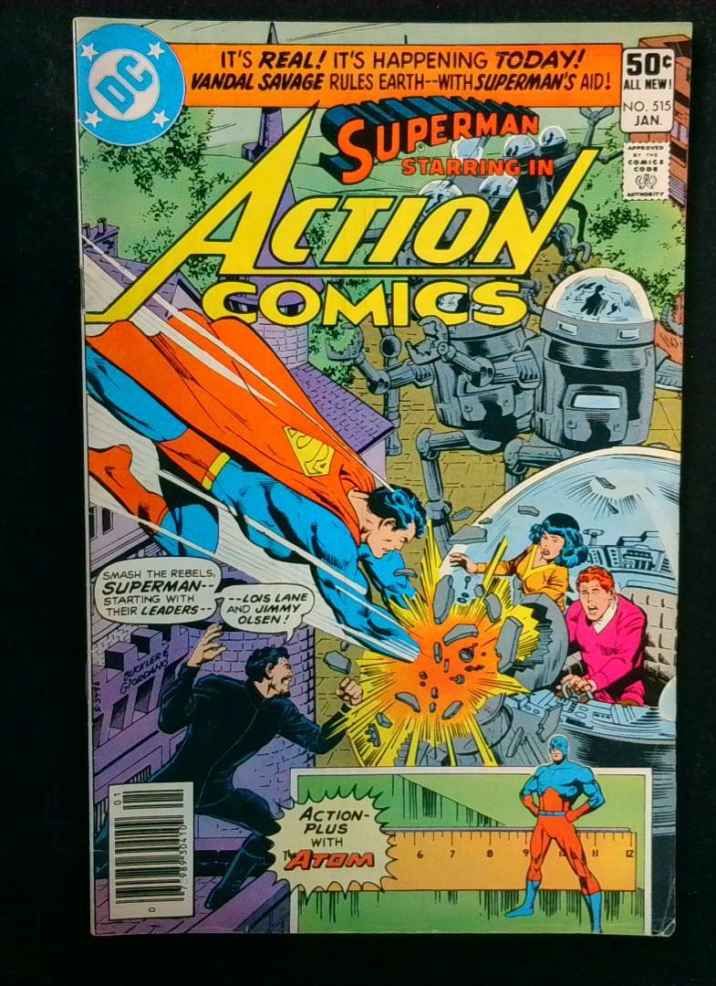 Action Comics #515, Newsstand, DC, 1980