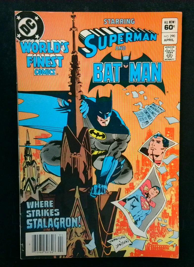 World's Finest Comics #290, Newsstand, DC