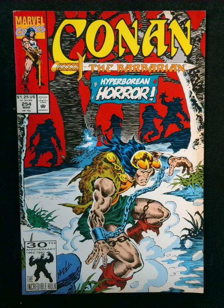 Conan the Barbarian #254, Marvel, 1992