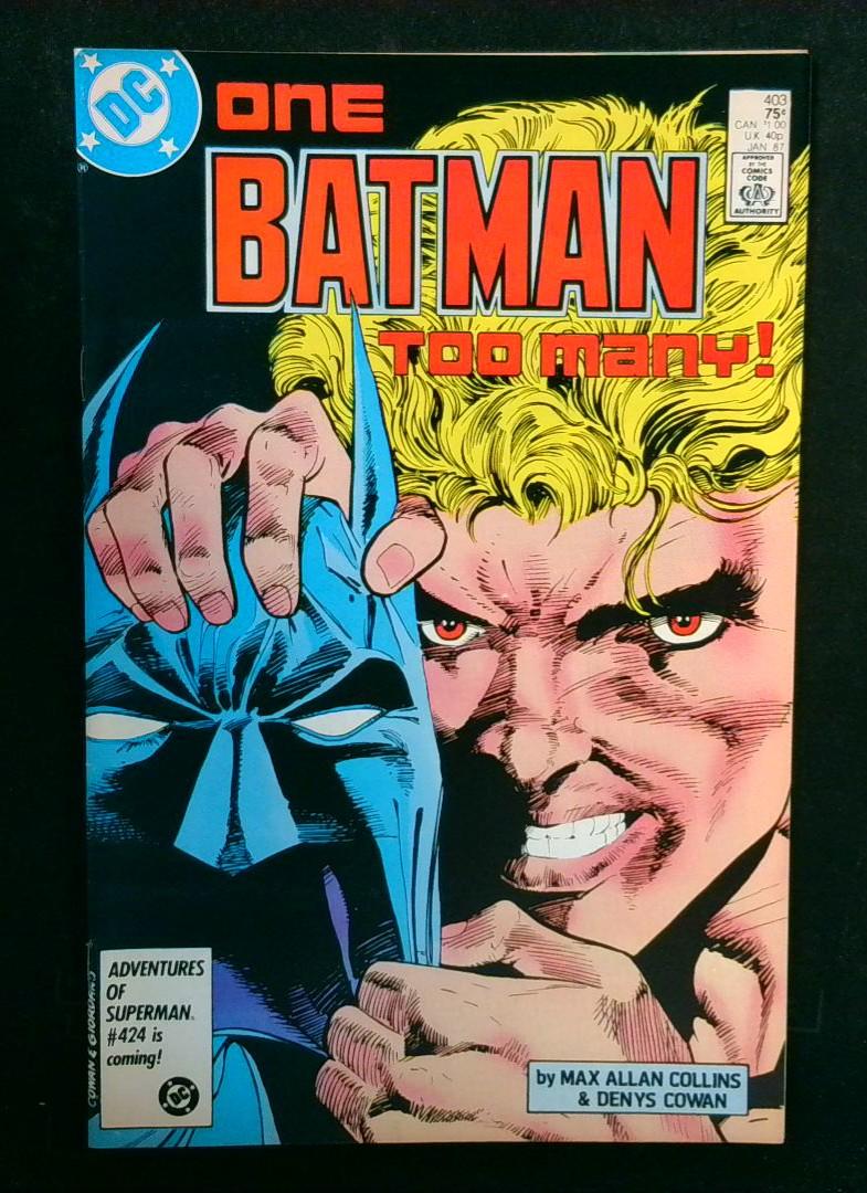 Batman #403, VF DC Comics, 1987