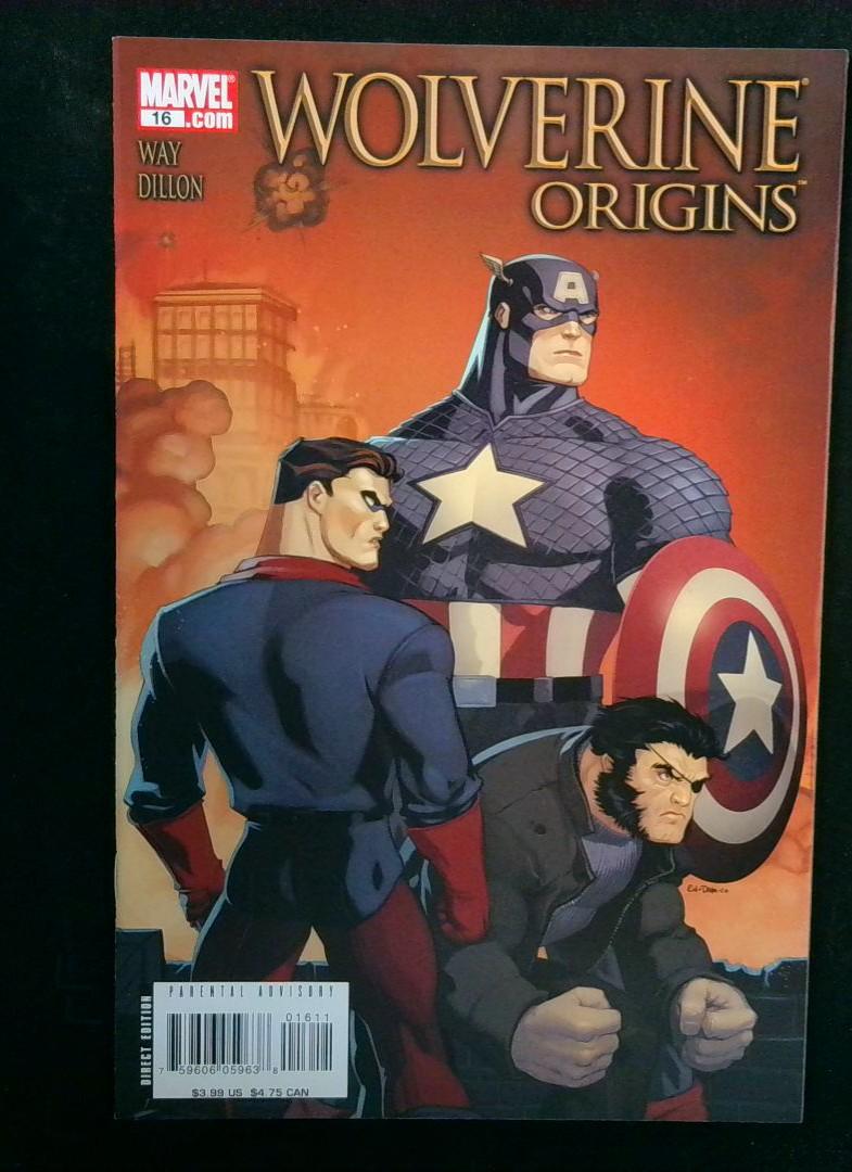 Wolverine Origins #16B, Marvel 2007