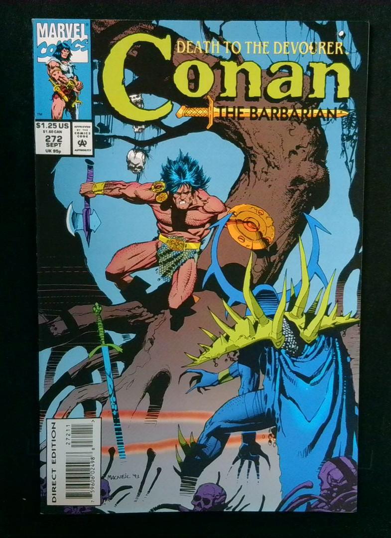 Conan the Barbarian #272, NM- LOW PRINT RUN, Marvel, 1993