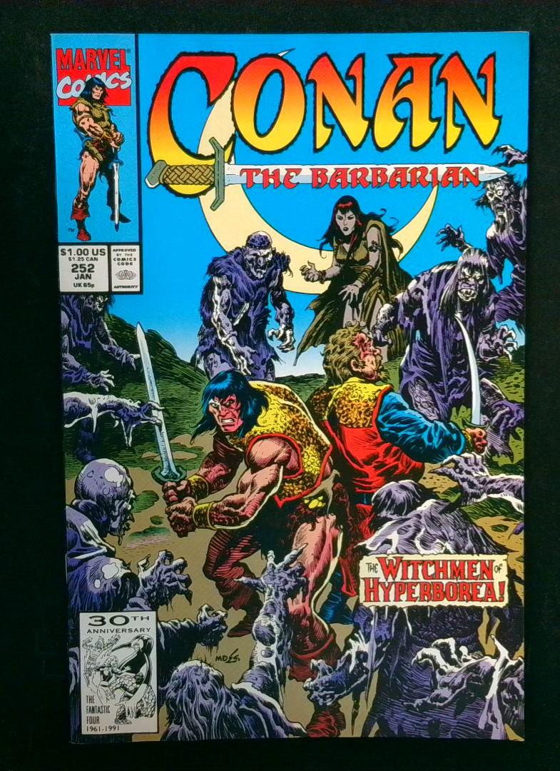 Conan the Barbarian #252, NM- Marvel, 1992