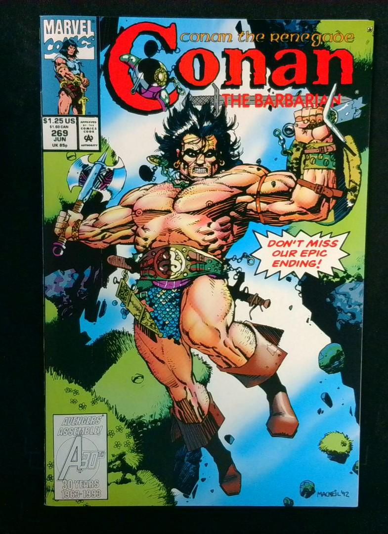 Conan the Barbarian #269, NM- LOW PRINT Marvel, 1993