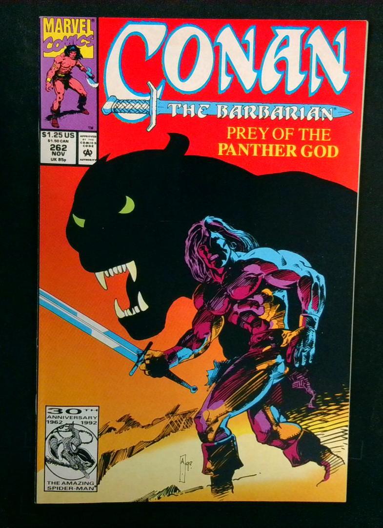 Conan the Barbarian #262, VF+ Marvel, 1992