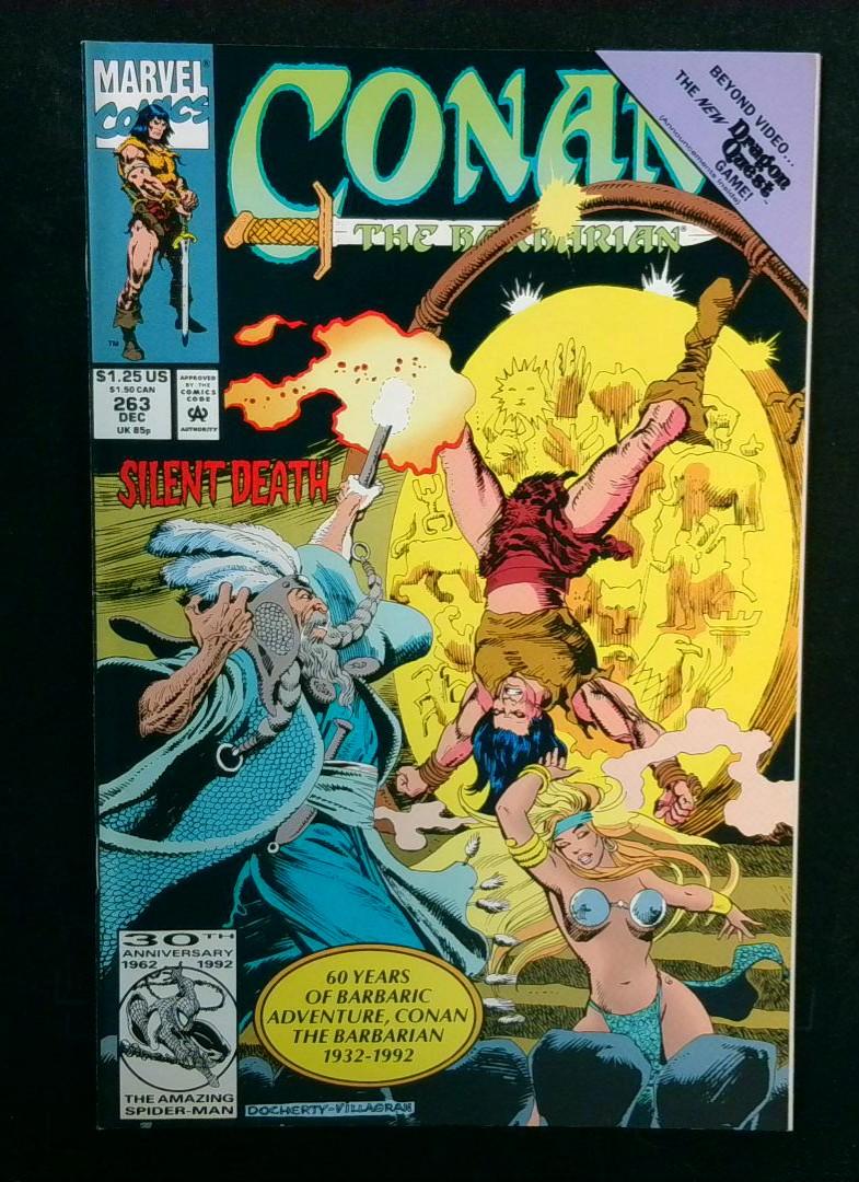 Conan the Barbarian #263, VF+ Marvel, 1992