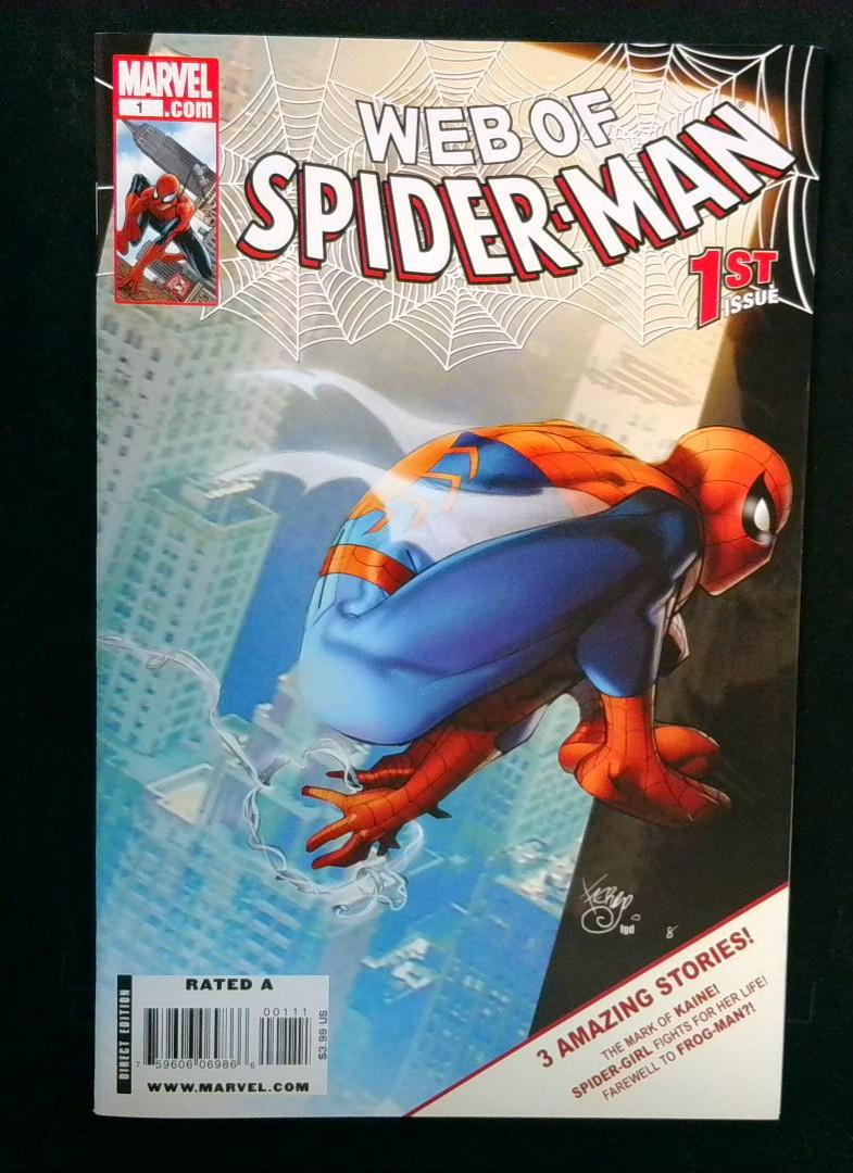 Web of Spider-Man #1, NM Marvel, 2009