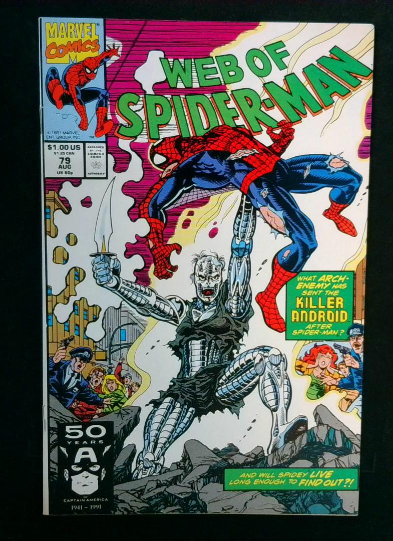 Web of Spider-Man #79, VF Marvel, 1991